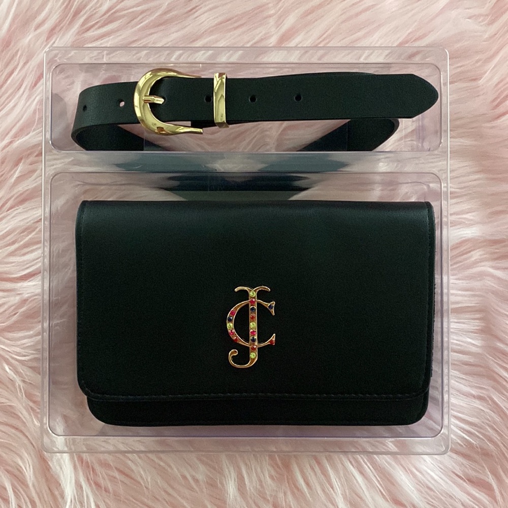 Juicy Couture black multi wear belt bag